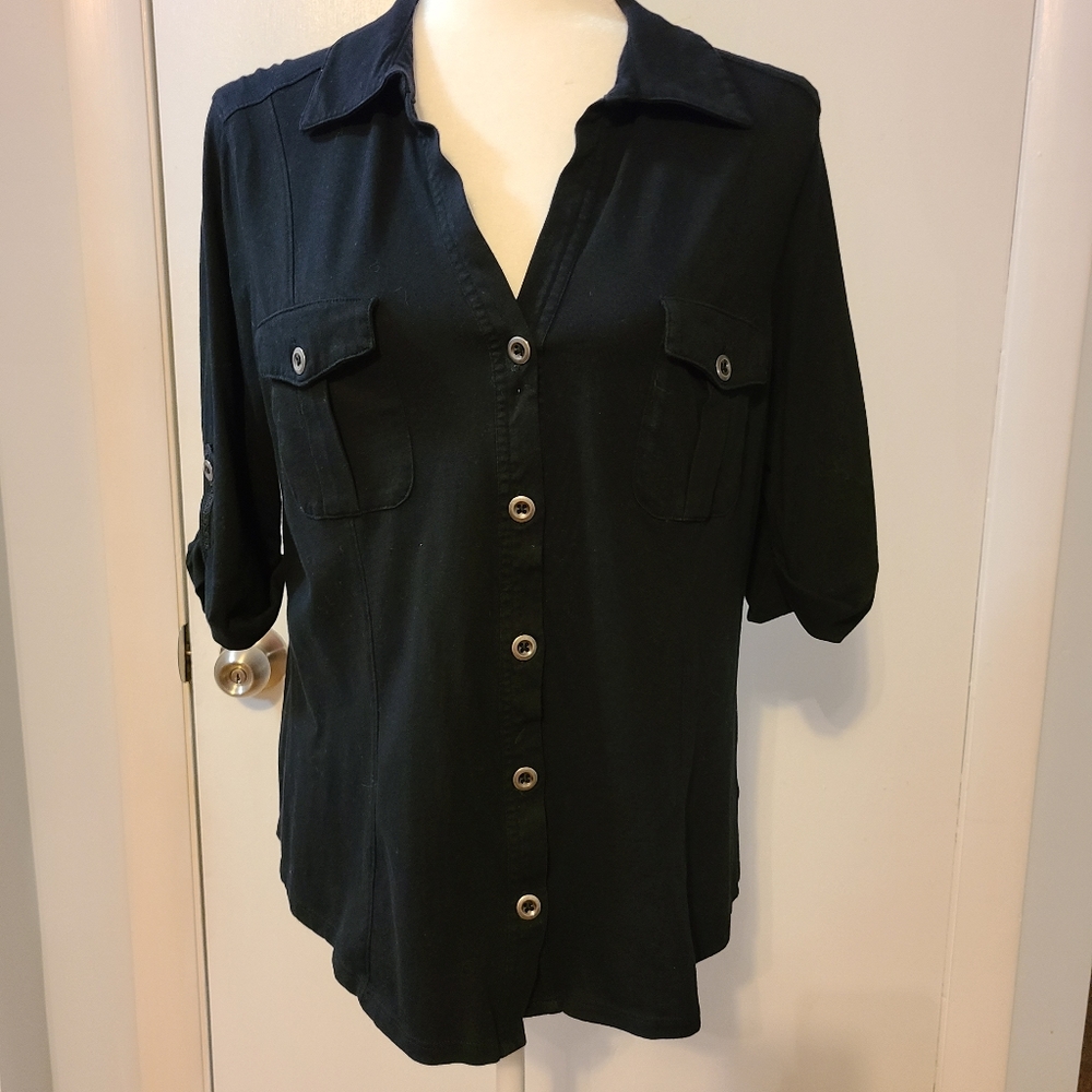 Style & Co button down shirt.